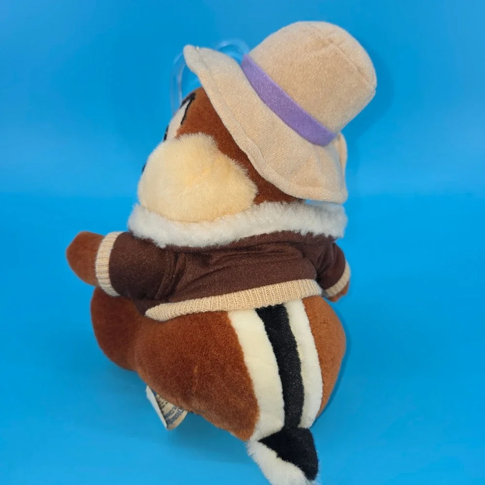 Disney Dale Rescue Rangers Plush‎ Mouseketoys Vintage Bomber Jacket Hat 8 inch